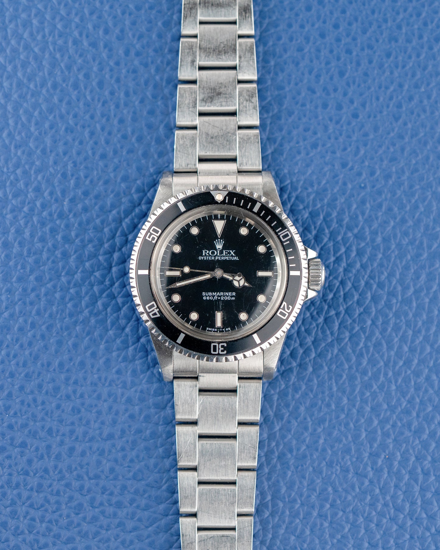 1987 VINTAGE ROLEX SUBMARINER REF. 5513 - FAINT SPIDERY BLACK DIAL
