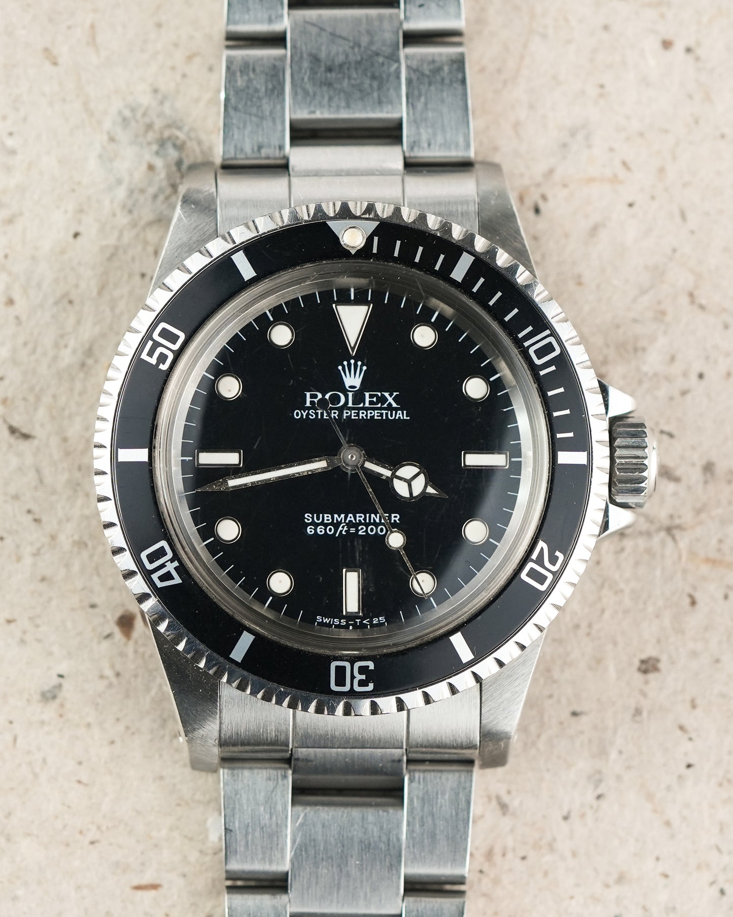 1987 VINTAGE ROLEX SUBMARINER REF. 5513 - FAINT SPIDERY BLACK DIAL