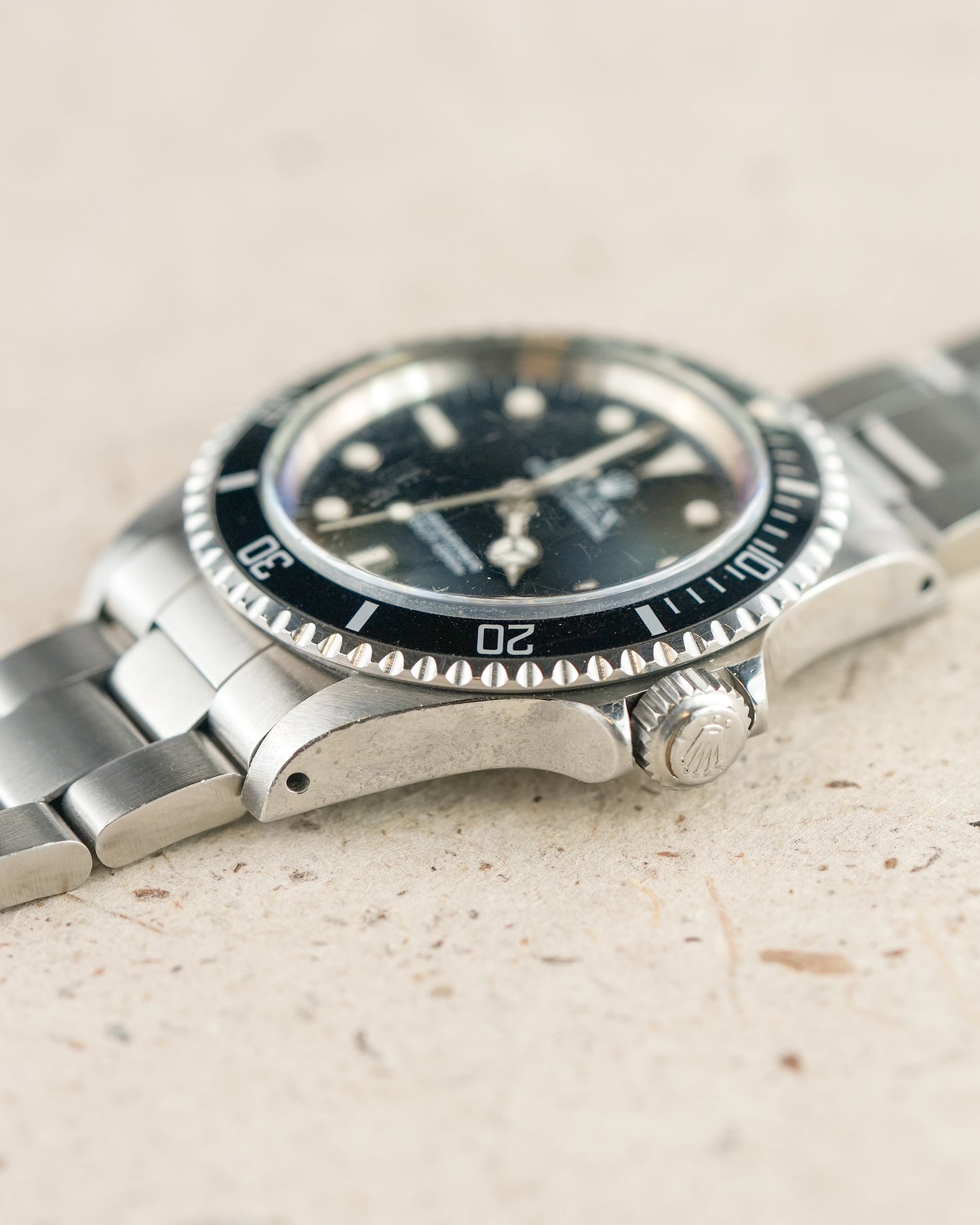1987 VINTAGE ROLEX SUBMARINER REF. 5513 - FAINT SPIDERY BLACK DIAL