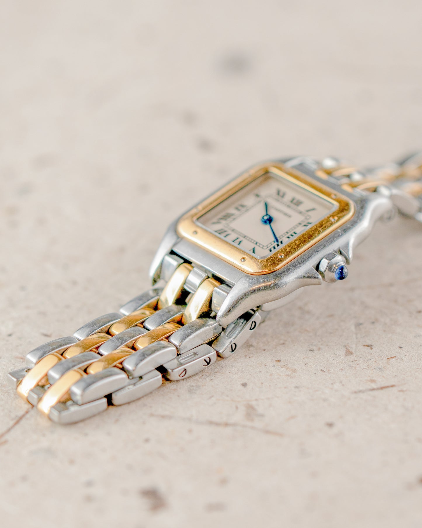 1998 Vintage Cartier Ladies Panthere Two-Tone Quartz - Champagne Dial