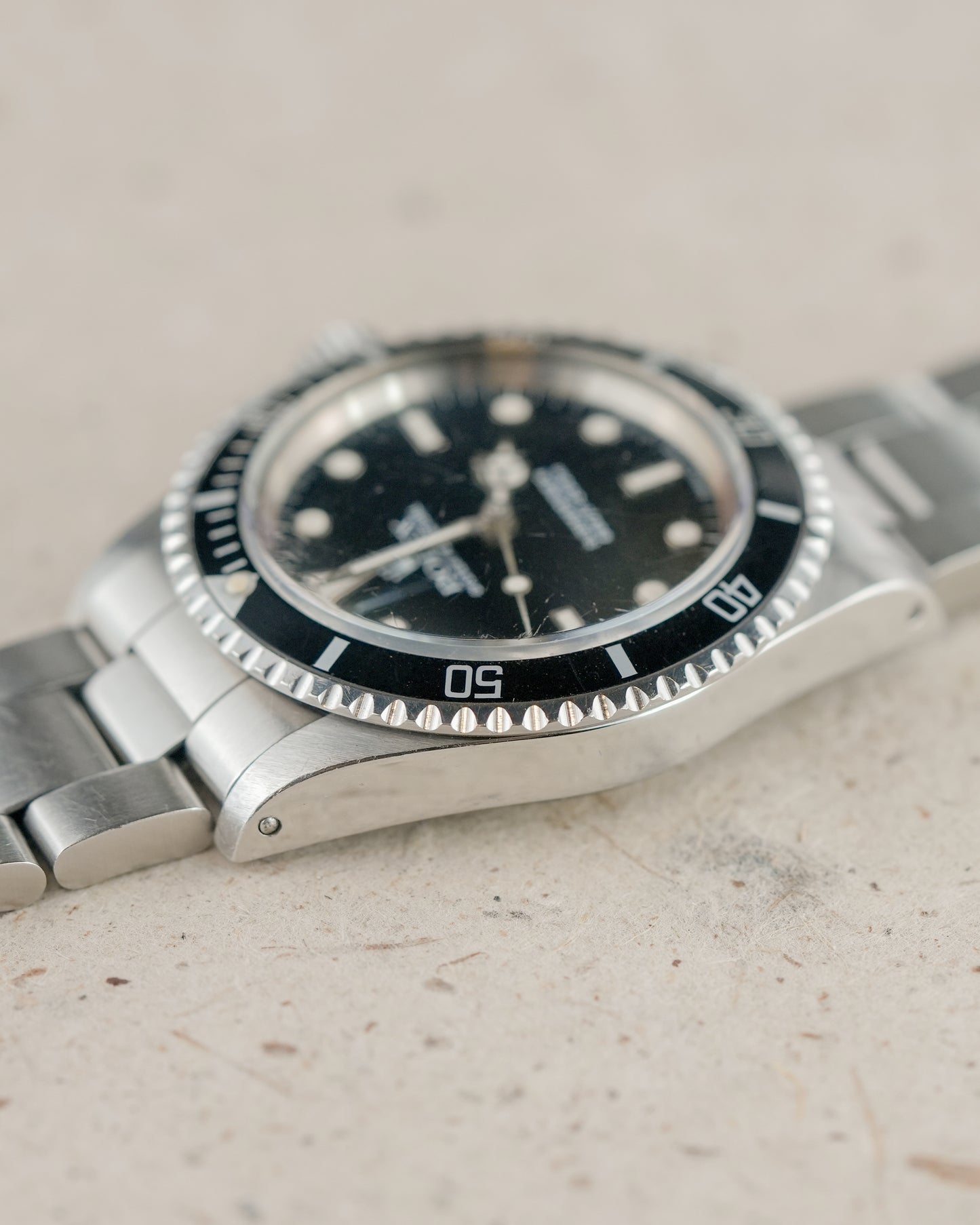 1987 VINTAGE ROLEX SUBMARINER REF. 5513 - FAINT SPIDERY BLACK DIAL