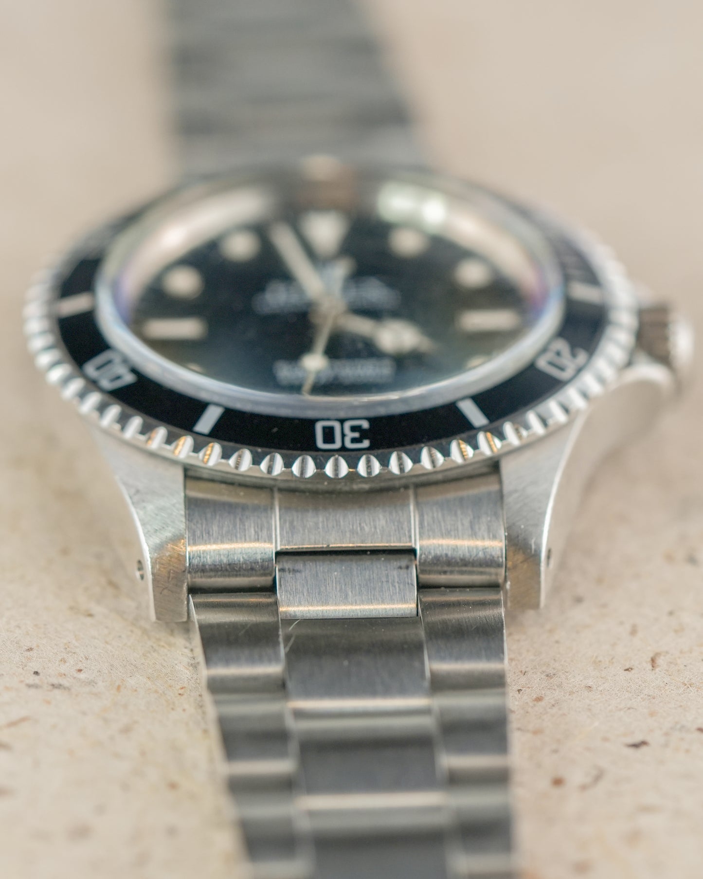 1987 VINTAGE ROLEX SUBMARINER REF. 5513 - FAINT SPIDERY BLACK DIAL