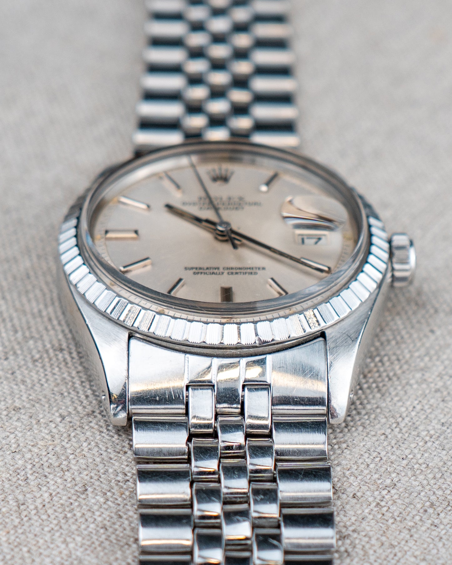 1975 Vintage Rolex Datejust Ref. 1603 - Silver Dial