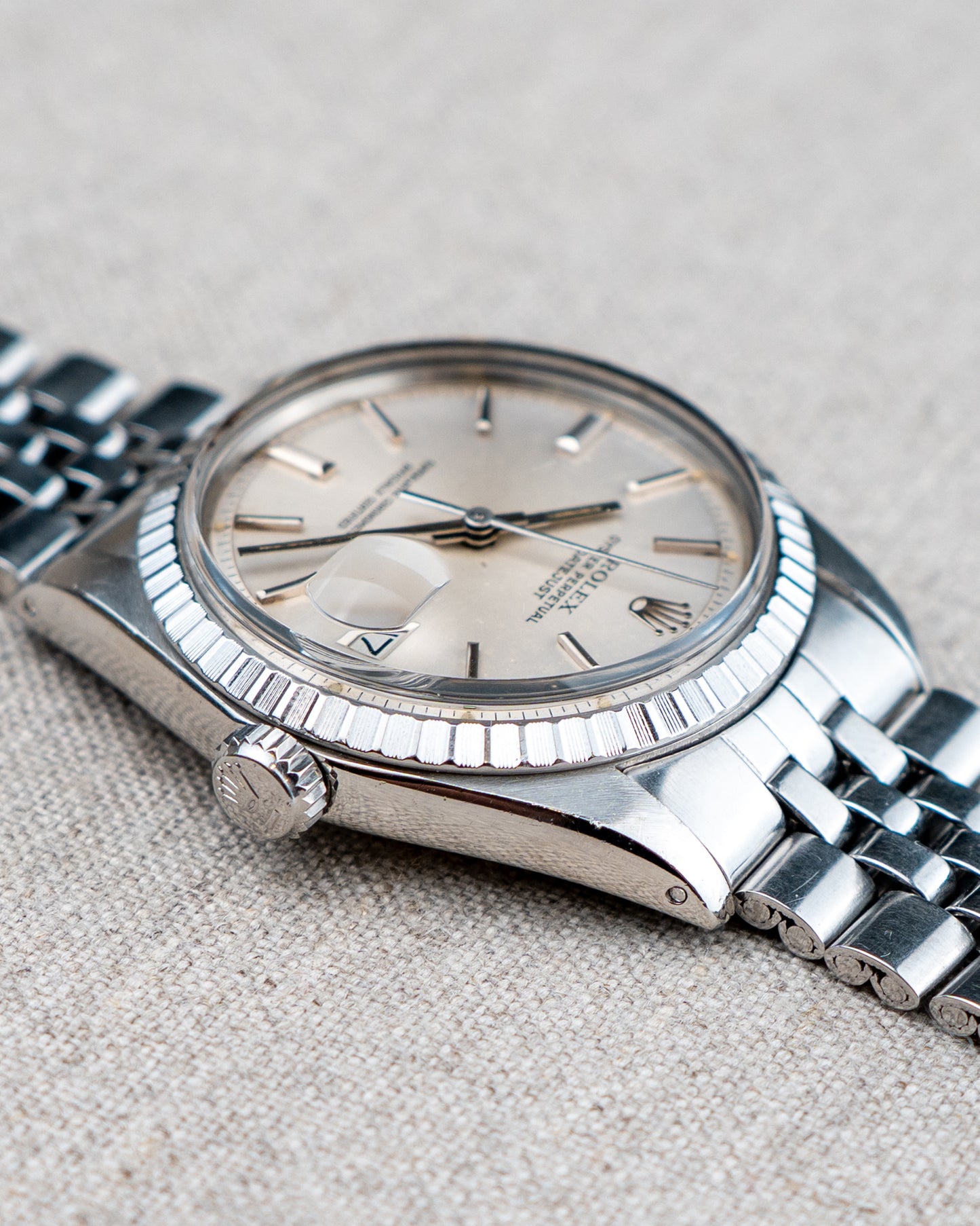 1975 Vintage Rolex Datejust Ref. 1603 - Silver Dial