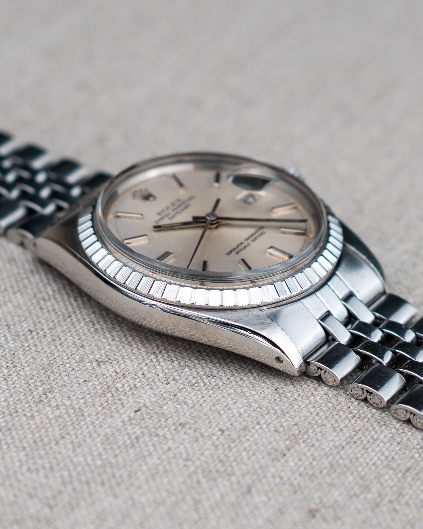 1975 Vintage Rolex Datejust Ref. 1603 - Silver Dial