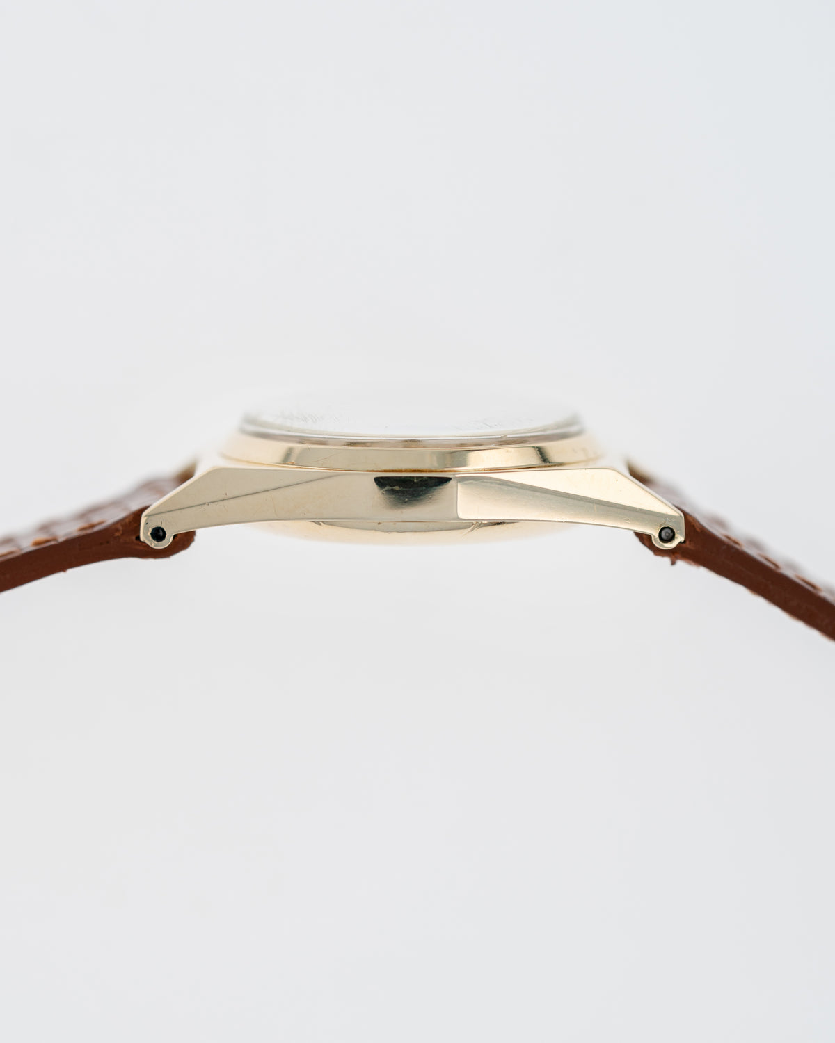 1930's Vintage Solid Yellow Gold Tiffany & Co. Hooded-Lug Tonneau Case - Two-Tone Breguet Numeral Dial