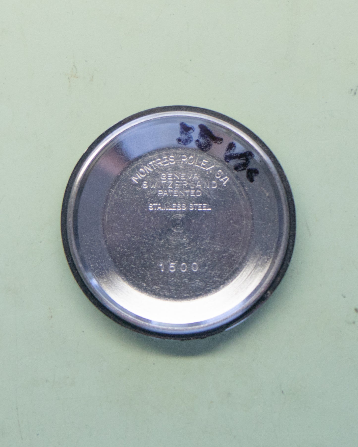 1974 Vintage Rolex Date Ref. 1500 - Silver Dial with Box and Inserts