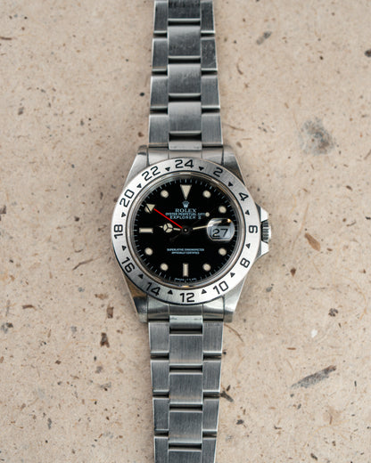 1995 Vintage Rolex Explorer II Ref. 16570 - Creamy Lume Black Dial