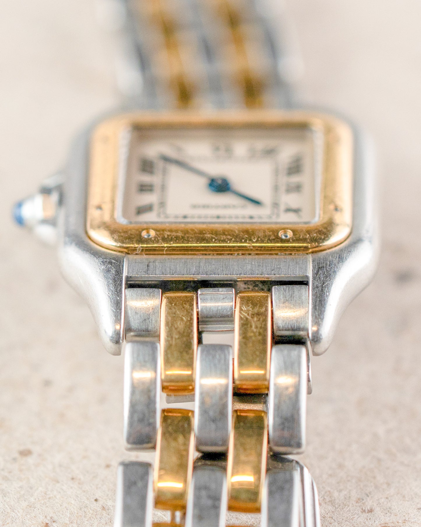 1998 Vintage Cartier Ladies Panthere Two-Tone Quartz - Champagne Dial