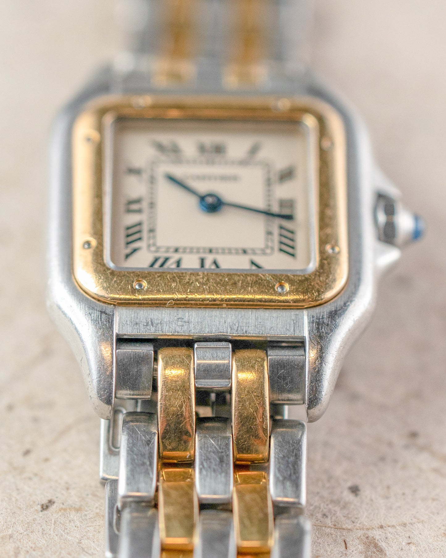 1998 Vintage Cartier Ladies Panthere Two-Tone Quartz - Champagne Dial