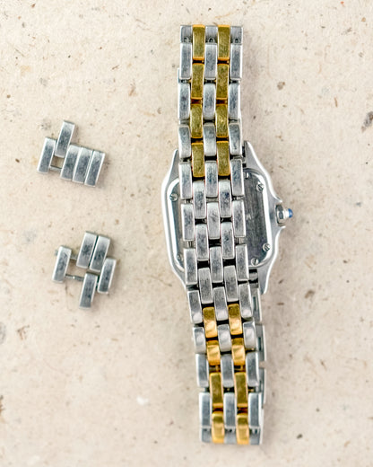 1998 Vintage Cartier Ladies Panthere Two-Tone Quartz - Champagne Dial