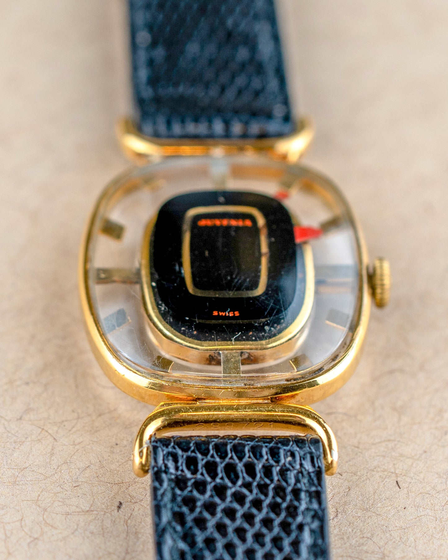 1960s Vintage Juvenia Cocktail Watch - 'Mystery' Dial