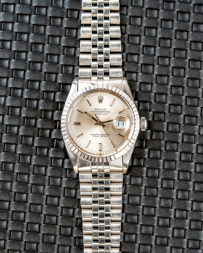 1983 Vintage Rolex Datejust Ref. 16030 - Silver Dial with Box & Papers