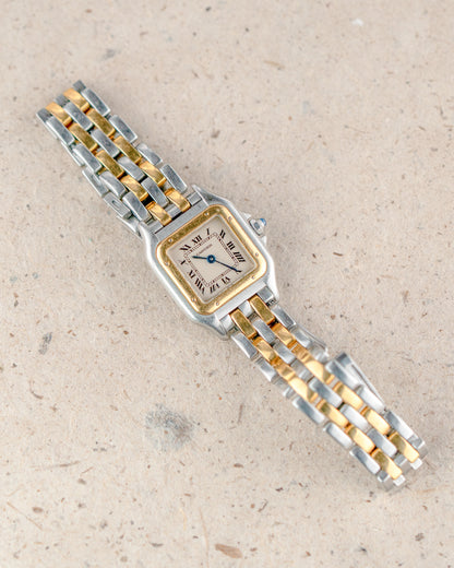1998 Vintage Cartier Ladies Panthere Two-Tone Quartz - Champagne Dial
