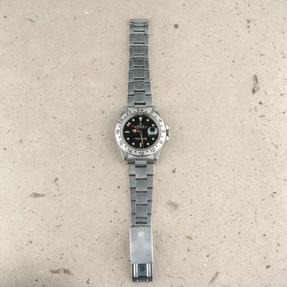 1995 Vintage Rolex Explorer II Ref. 16570 - Creamy Lume Black Dial
