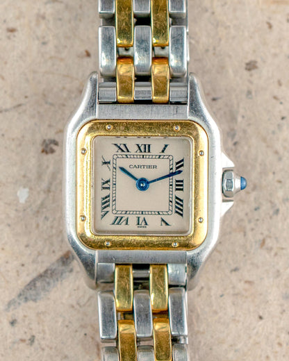 1998 Vintage Cartier Ladies Panthere Two-Tone Quartz - Champagne Dial