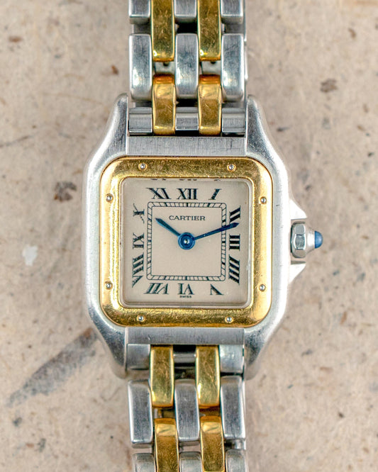 1998 Vintage Cartier Ladies Panthere Two-Tone Quartz - Champagne Dial