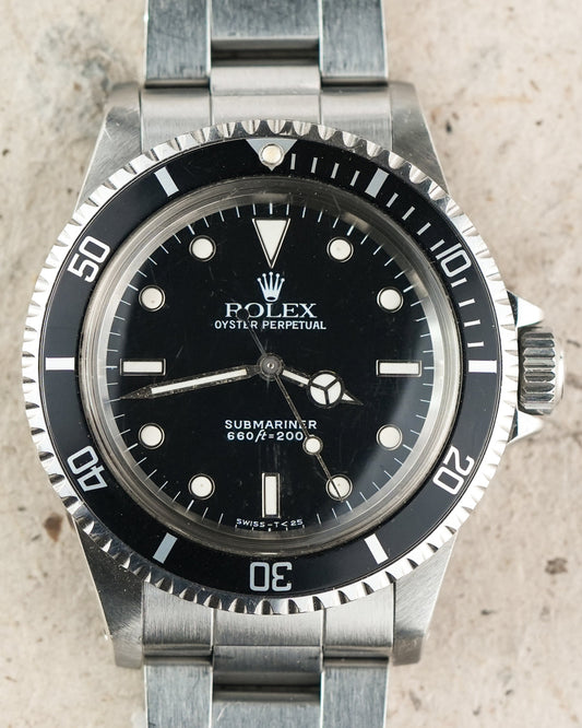 1987 Vintage Rolex Submariner Ref. 5513 - 'Spidery' Black Dial