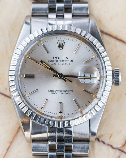 1983 Vintage Rolex Datejust Ref. 16030 - Silver Dial with Box & Papers