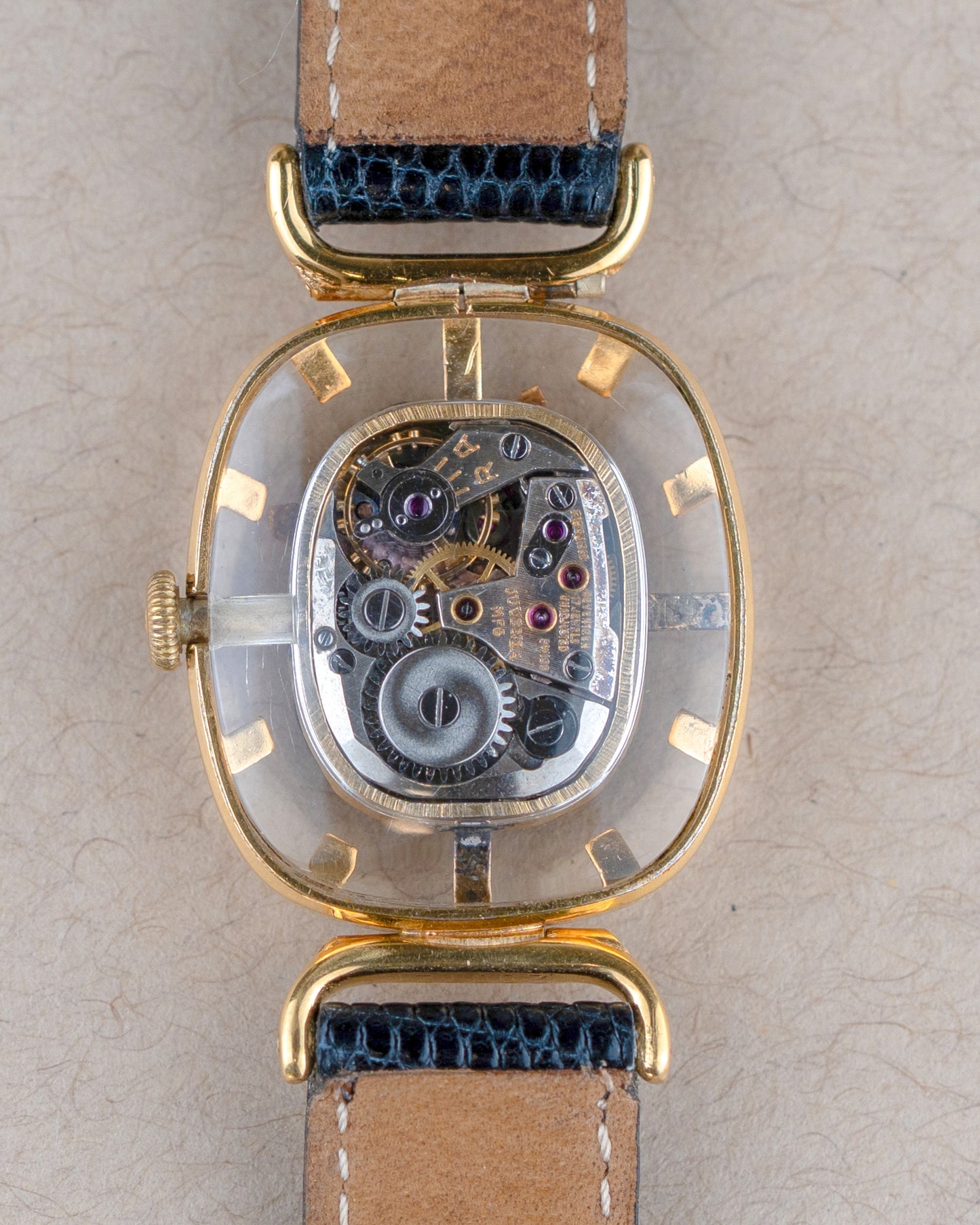 1960s Vintage Juvenia Cocktail Watch - 'Mystery' Dial