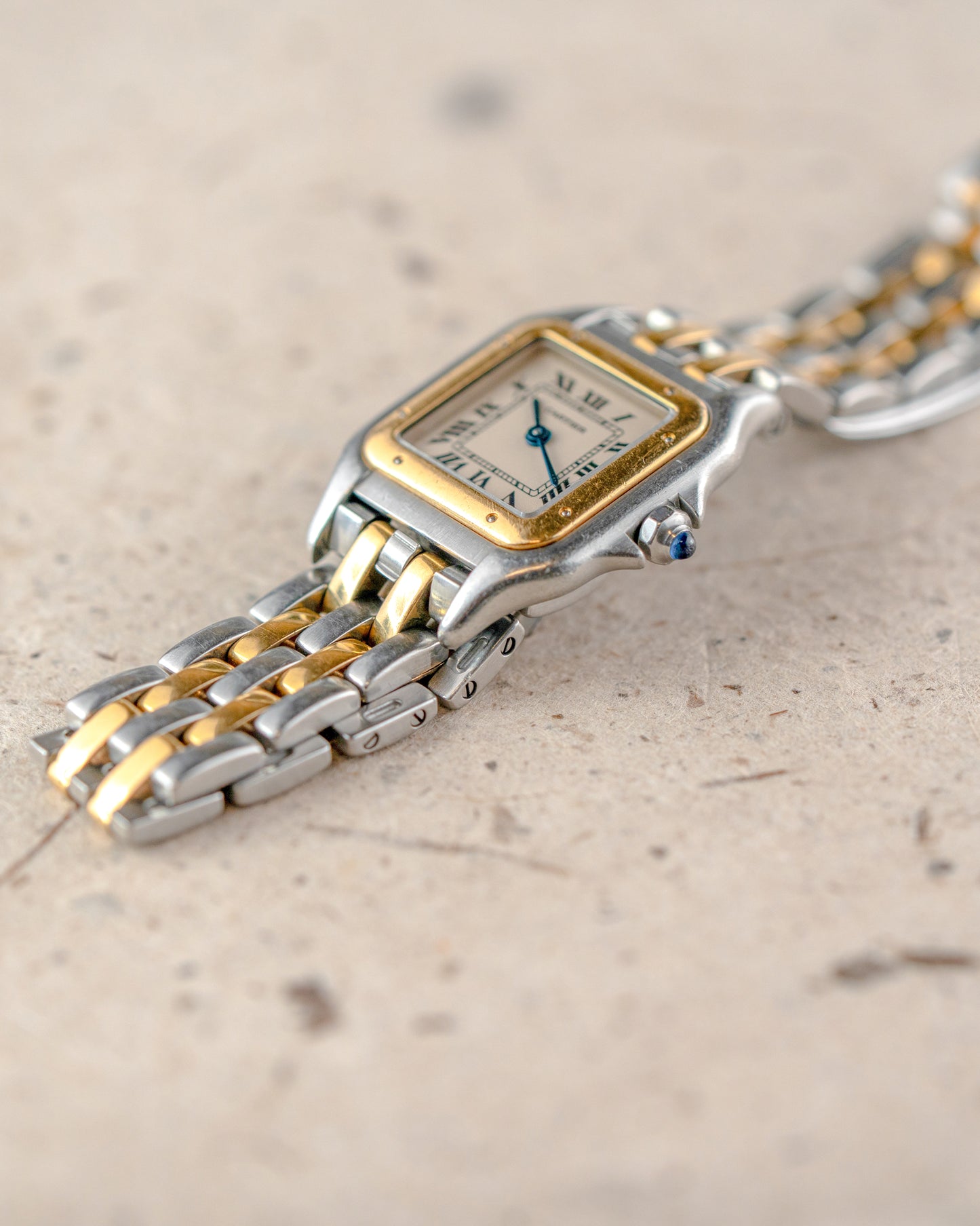 1998 Vintage Cartier Ladies Panthere Two-Tone Quartz - Champagne Dial
