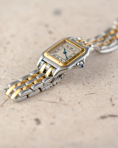 1998 Vintage Cartier Ladies Panthere Two-Tone Quartz - Champagne Dial