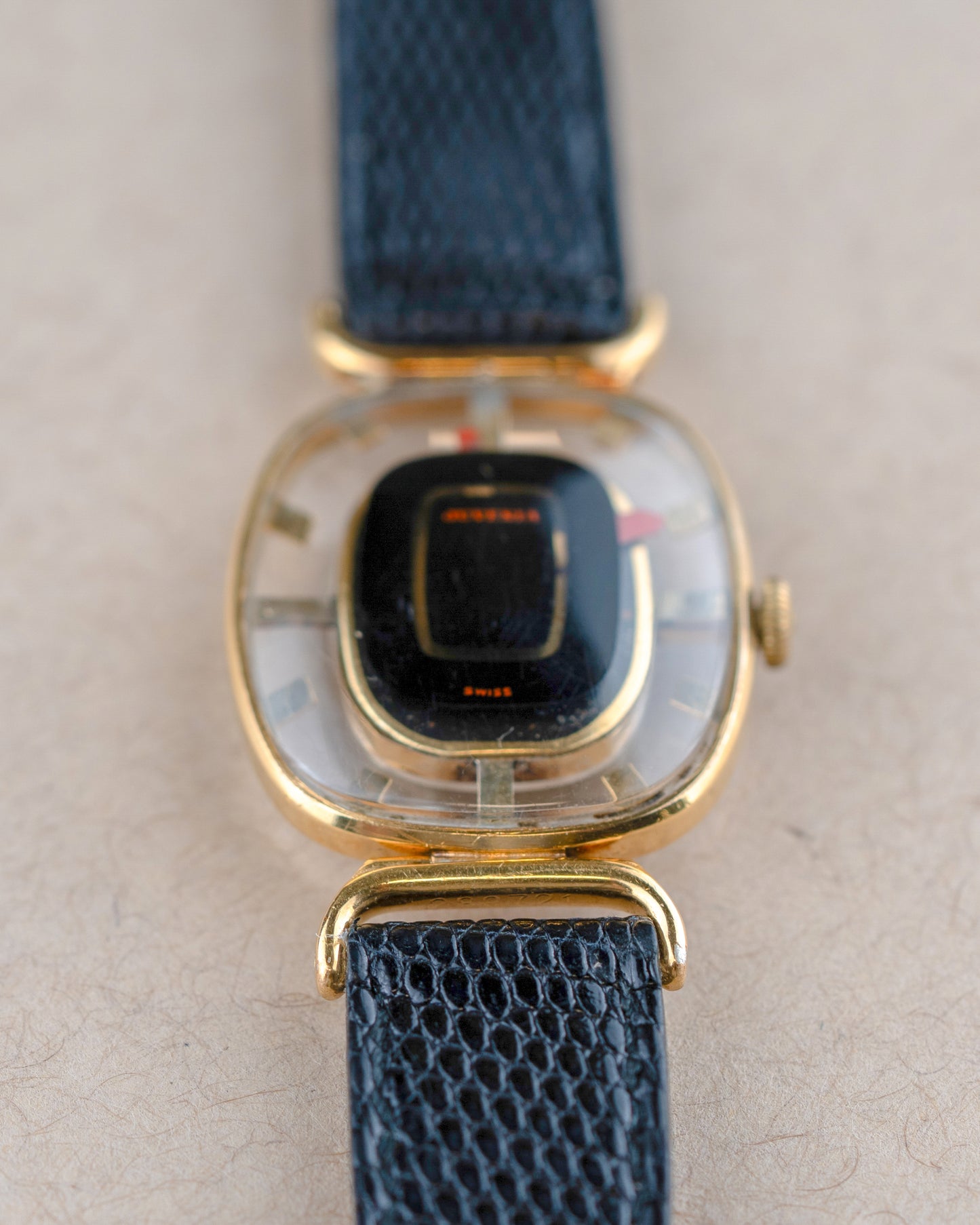 1960s Vintage Juvenia Cocktail Watch - 'Mystery' Dial