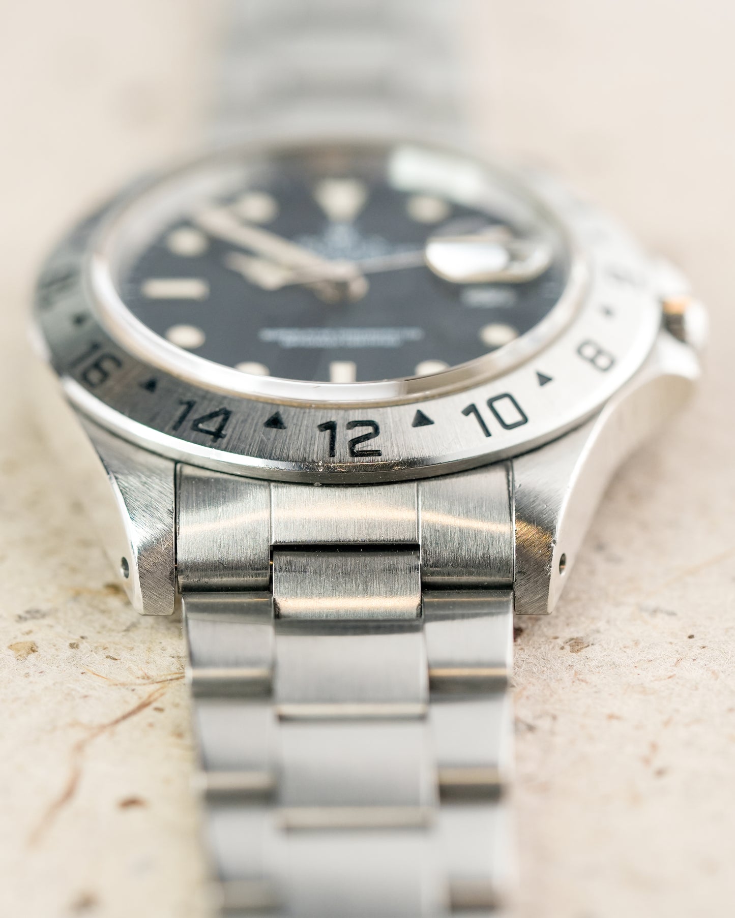 1995 Vintage Rolex Explorer II Ref. 16570 - Creamy Lume Black Dial