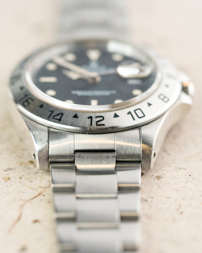 1995 Vintage Rolex Explorer II Ref. 16570 - Creamy Lume Black Dial