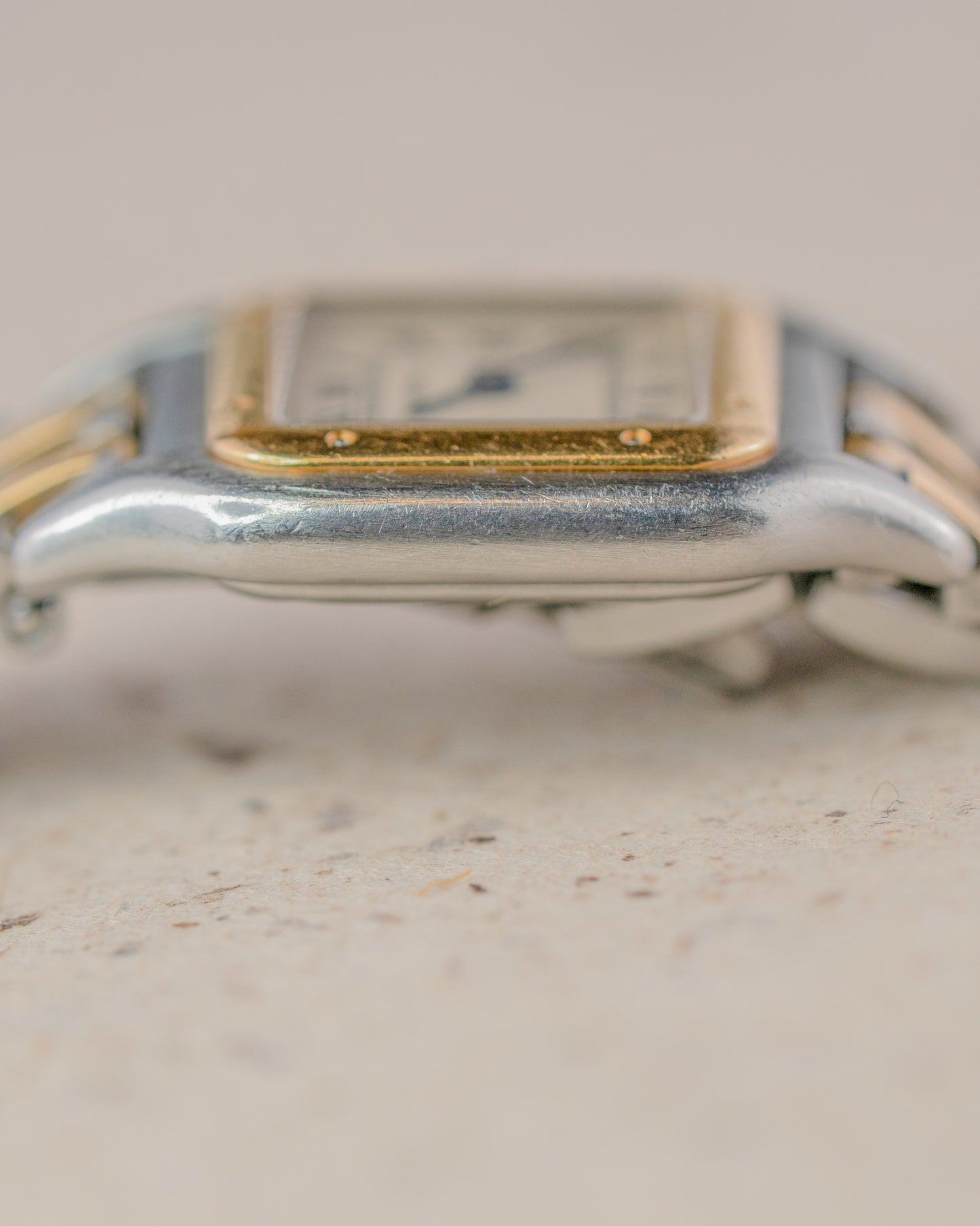 1998 Vintage Cartier Ladies Panthere Two-Tone Quartz - Champagne Dial