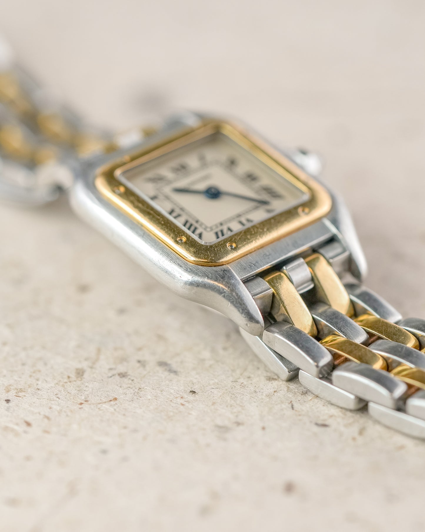 1998 Vintage Cartier Ladies Panthere Two-Tone Quartz - Champagne Dial