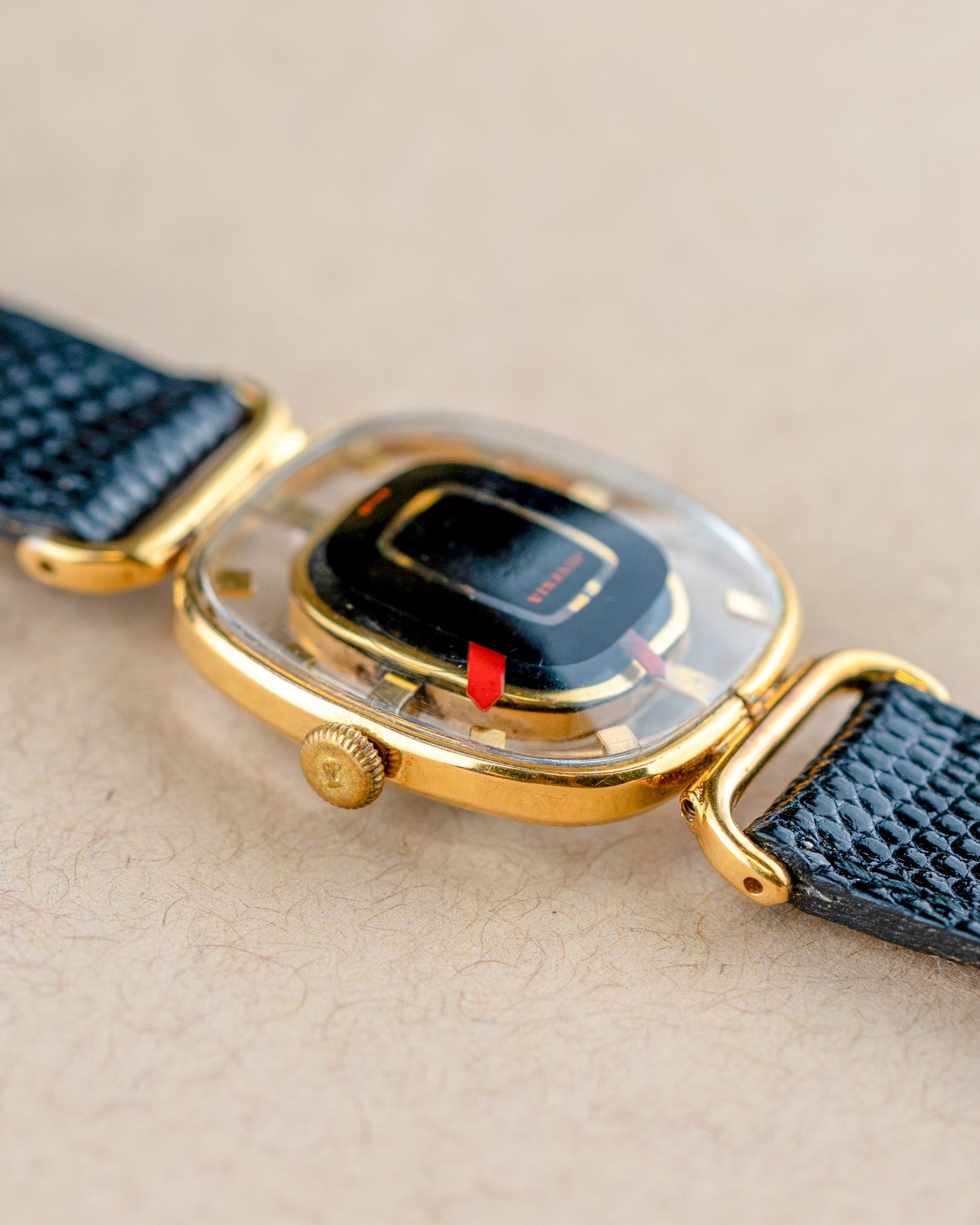 1960s Vintage Juvenia Cocktail Watch - 'Mystery' Dial