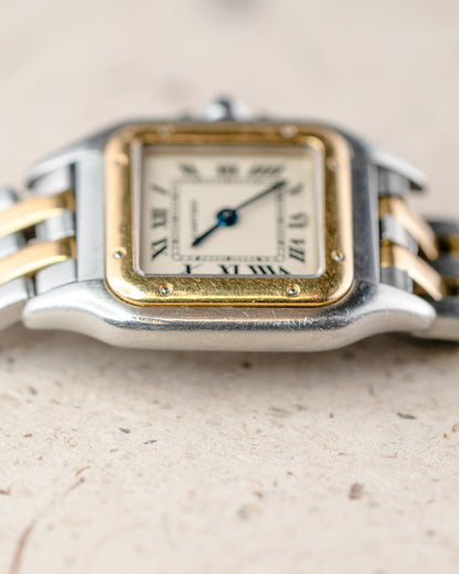 1998 Vintage Cartier Ladies Panthere Two-Tone Quartz - Champagne Dial