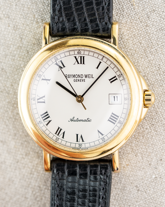 2000's Vintage Raymond Weil Tradition - Cream 'Champagne' Dial and Original Buckle