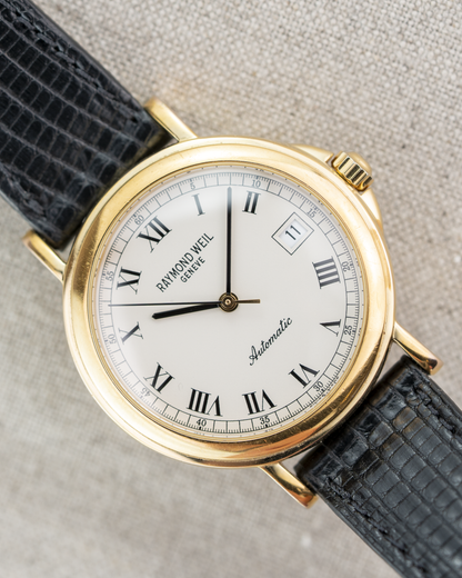 2000's Vintage Raymond Weil Tradition - Cream 'Champagne' Dial and Original Buckle