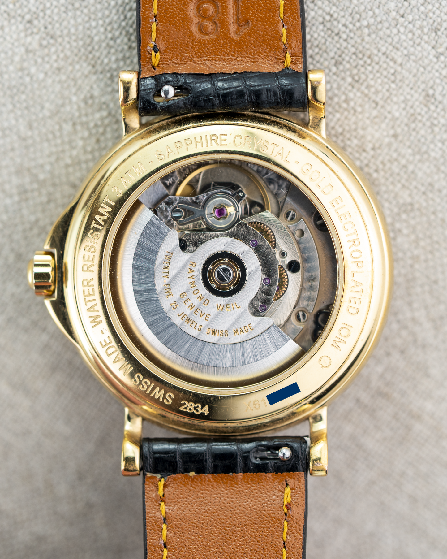 2000's Vintage Raymond Weil Tradition - Cream 'Champagne' Dial and Original Buckle