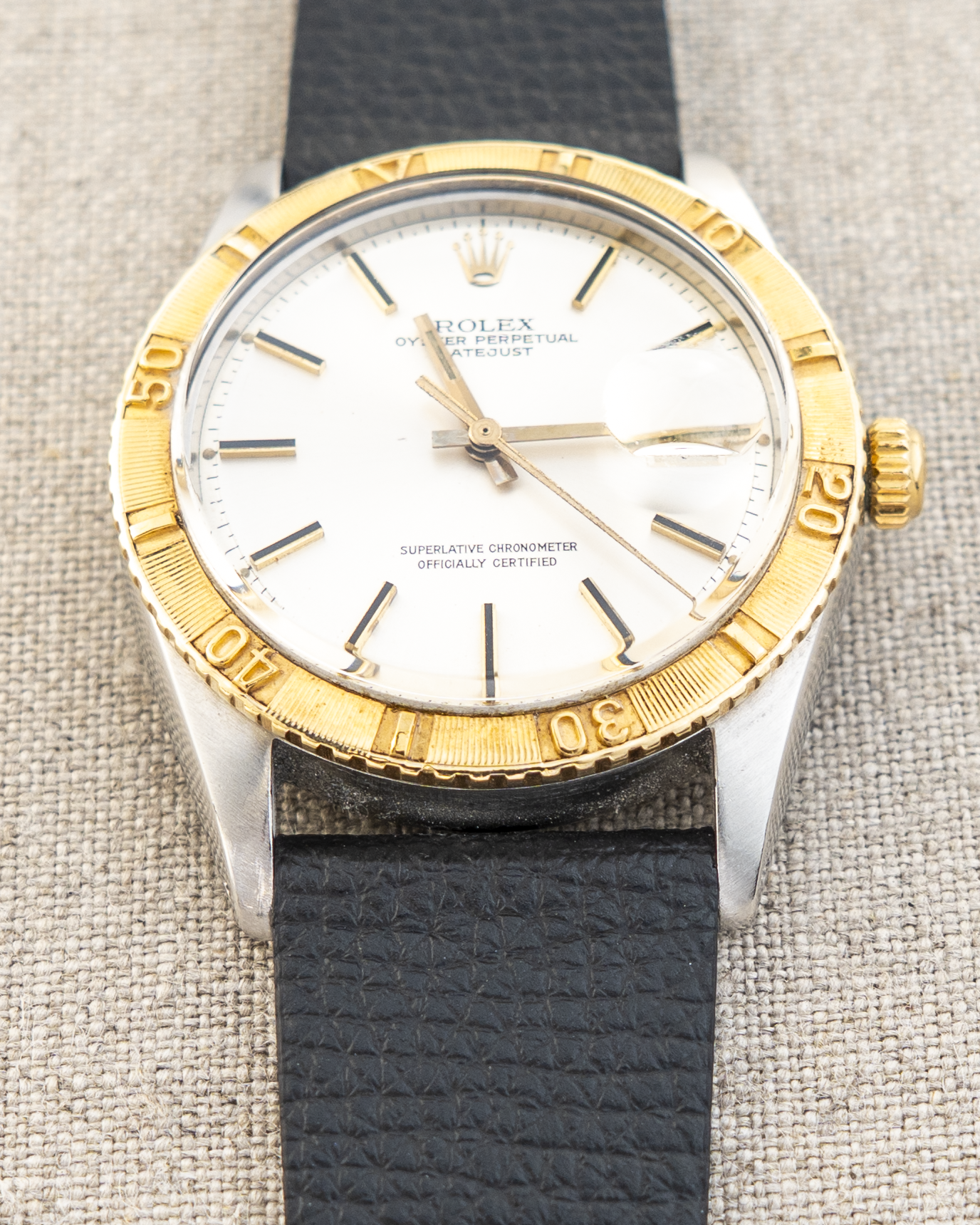 1976 Vintage Rolex Turn-O-Graph Thunderbird Datejust Ref. 1625 Two-Tone - Silver Sunburst Dial