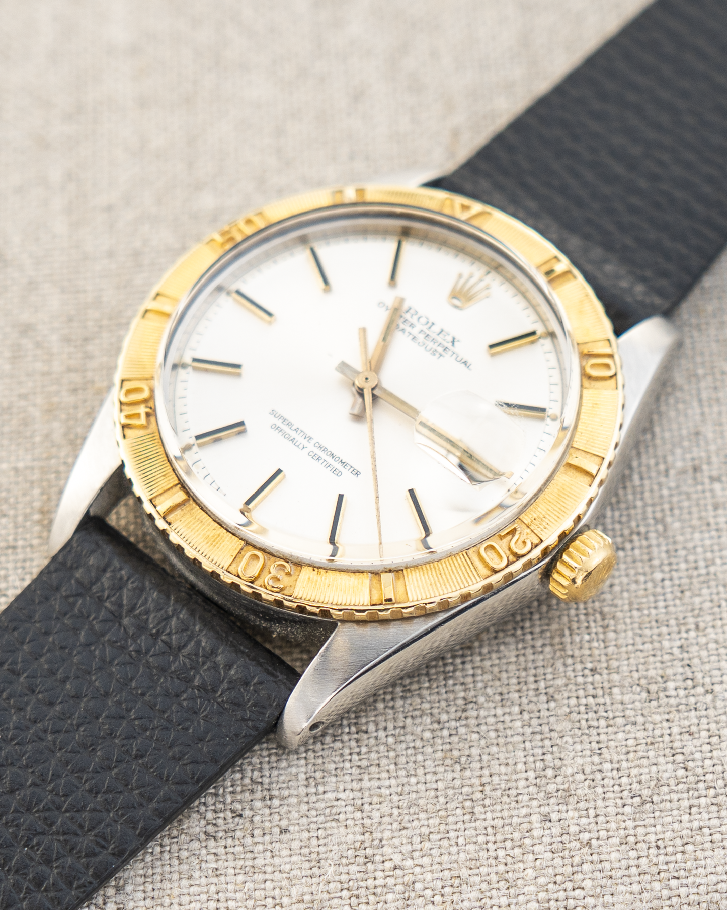 1976 Vintage Rolex Turn-O-Graph Thunderbird Datejust Ref. 1625 Two-Tone - Silver Sunburst Dial
