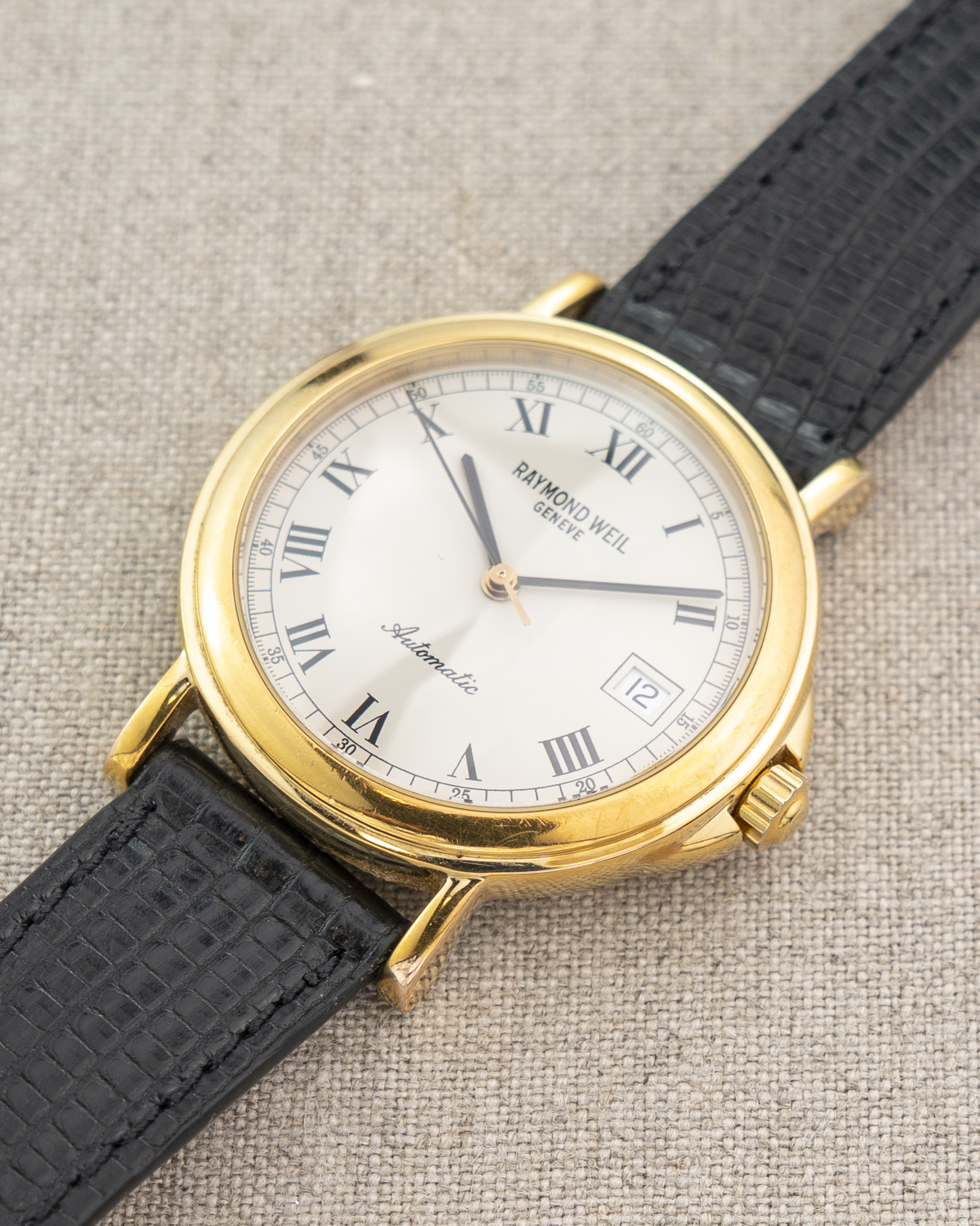 2000's Vintage Raymond Weil Tradition - Cream 'Champagne' Dial and Original Buckle