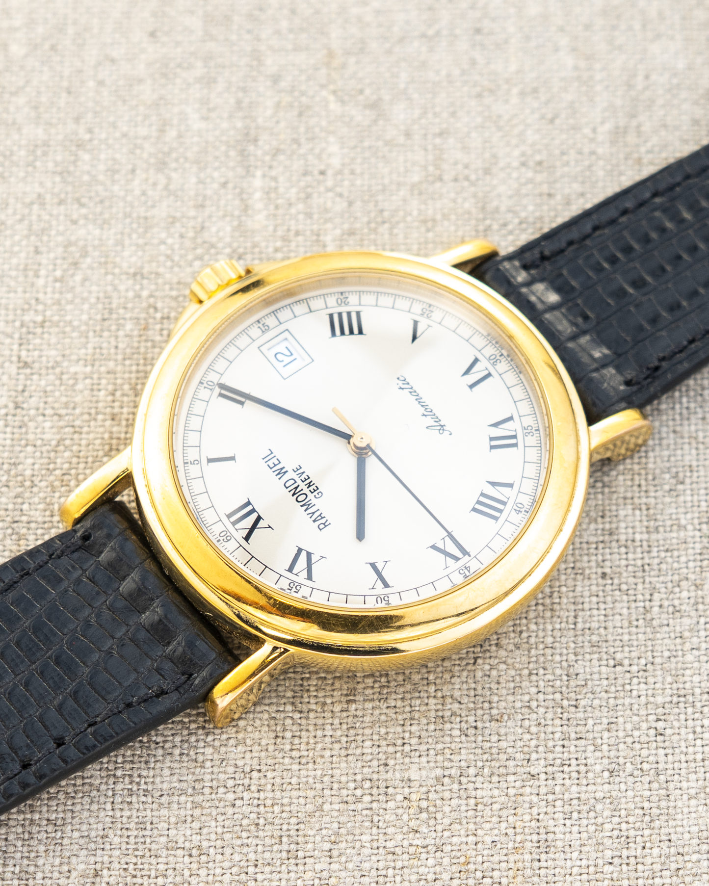 2000's Vintage Raymond Weil Tradition - Cream 'Champagne' Dial and Original Buckle