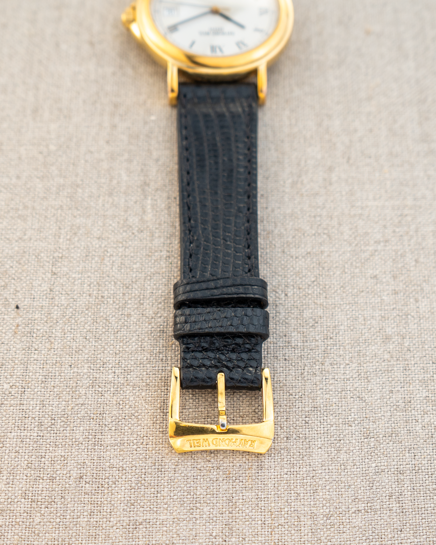 2000's Vintage Raymond Weil Tradition - Cream 'Champagne' Dial and Original Buckle