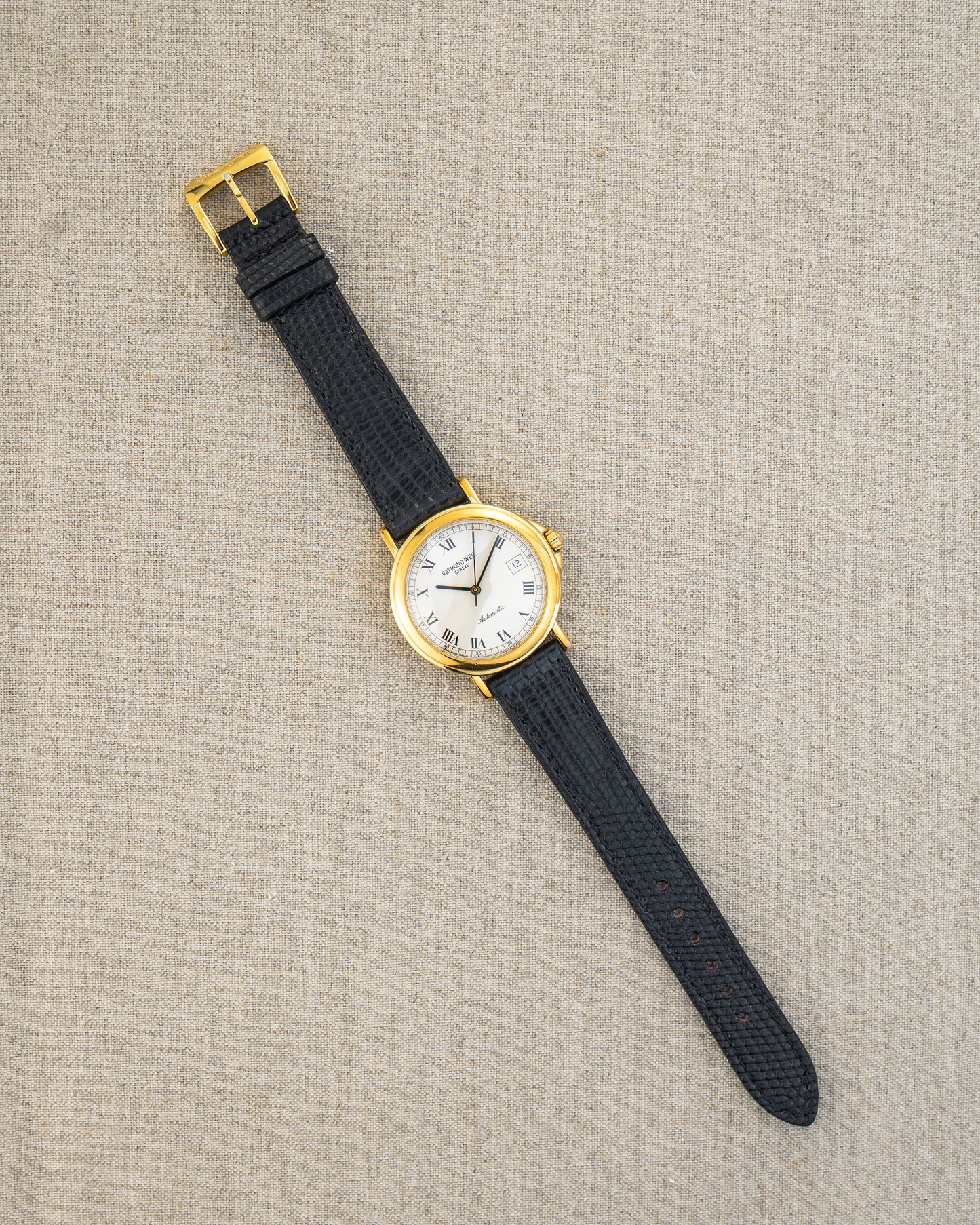 2000's Vintage Raymond Weil Tradition - Cream 'Champagne' Dial and Original Buckle