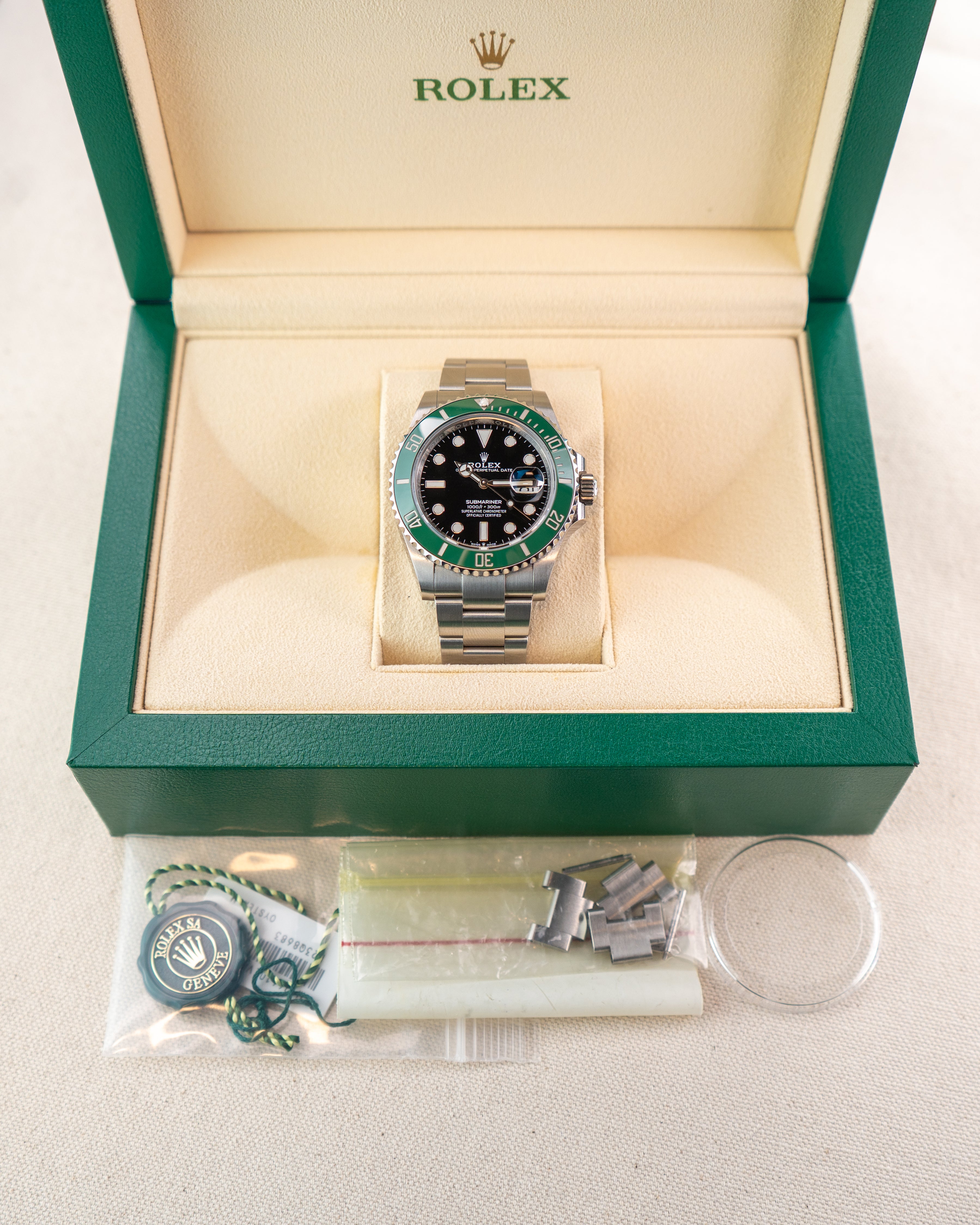 2023 Rolex Submariner Ref. 126610LV - 'Starbucks' with Box