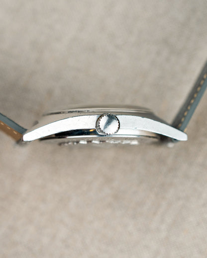 1960's Vintage Aquastar Ref. 1701 - Ghosty-Gray 'Starfish' Sunburst Dial