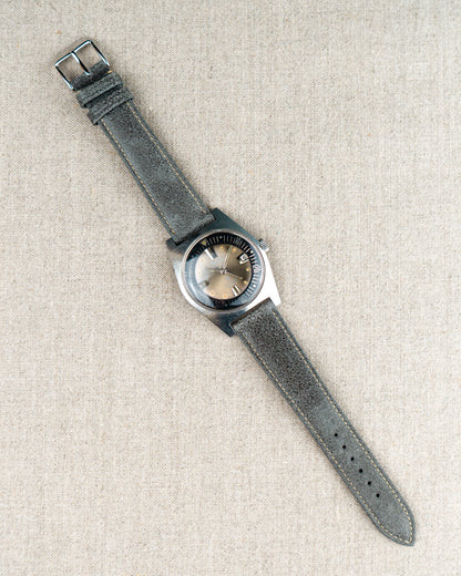 1960's Vintage Aquastar Ref. 1701 - Ghosty-Gray 'Starfish' Sunburst Dial