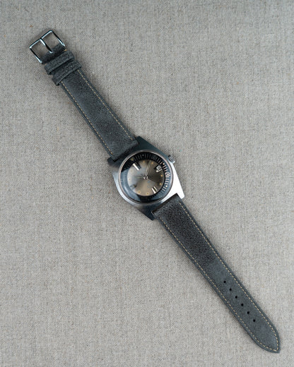 1960's Vintage Aquastar Ref. 1701 - Ghosty-Gray 'Starfish' Sunburst Dial