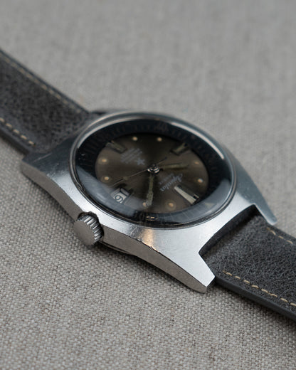 1960's Vintage Aquastar Ref. 1701 - Ghosty-Gray 'Starfish' Sunburst Dial