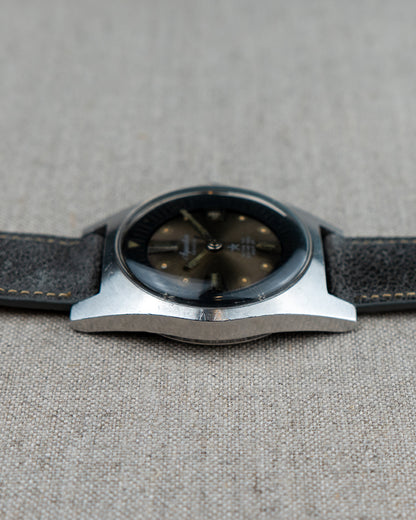1960's Vintage Aquastar Ref. 1701 - Ghosty-Gray 'Starfish' Sunburst Dial