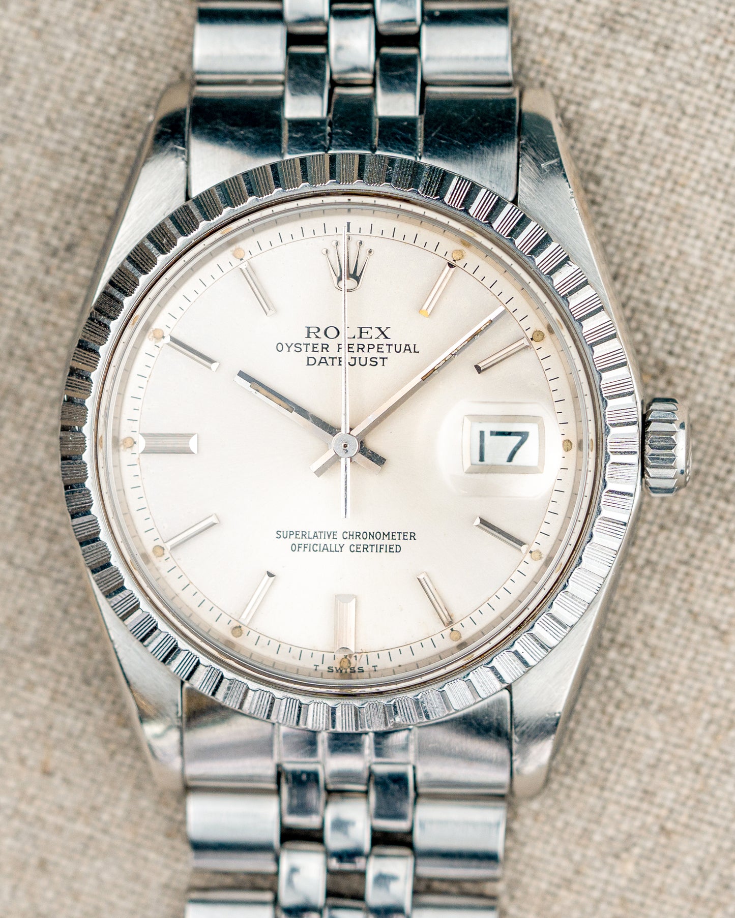 1975 Vintage Rolex Datejust Ref. 1603 - Silver Dial