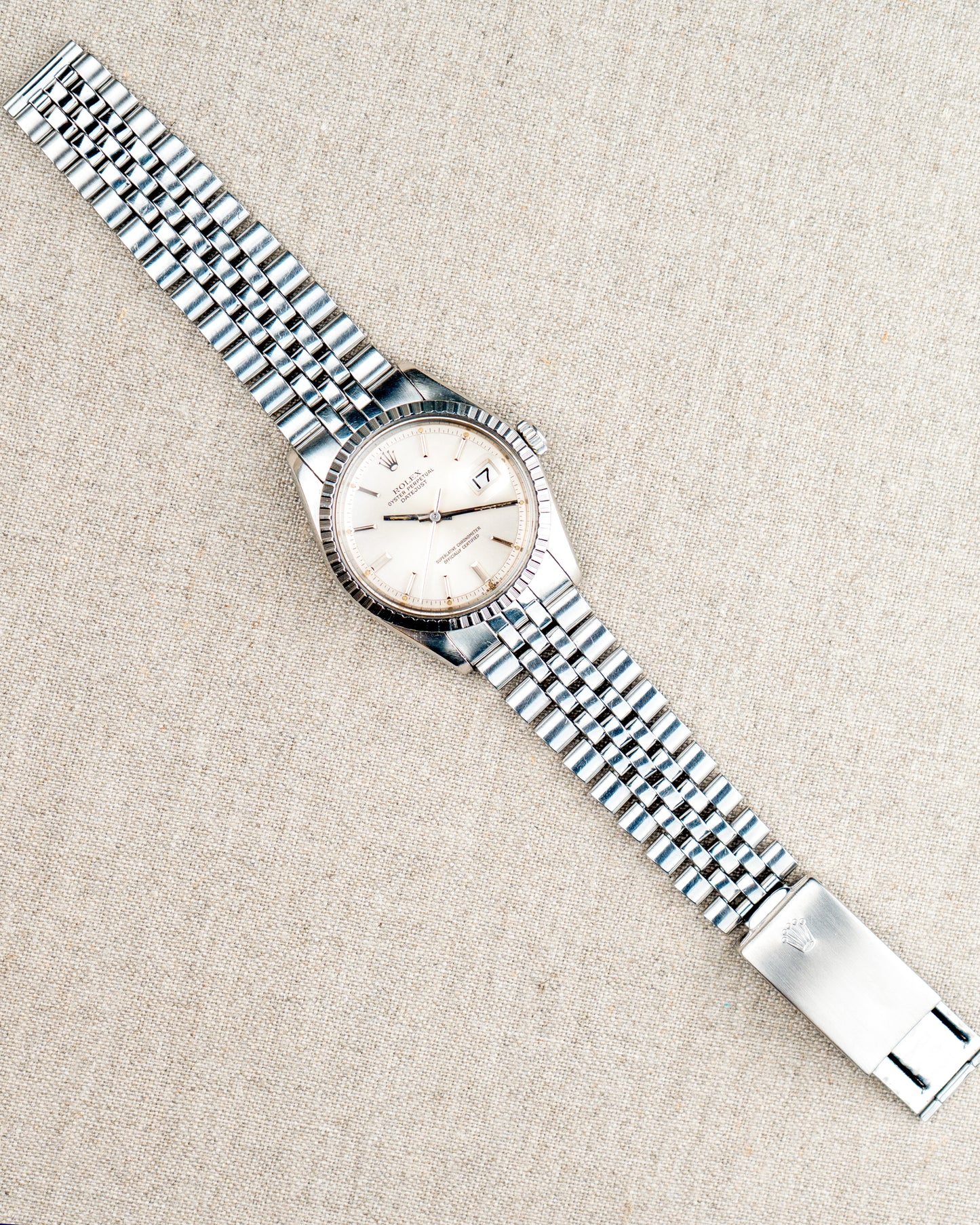 1975 Vintage Rolex Datejust Ref. 1603 - Silver Dial